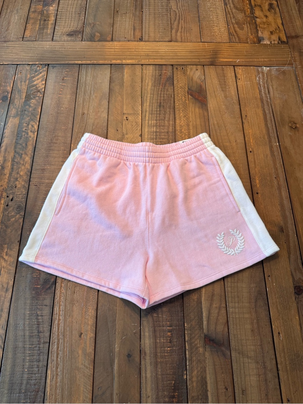 PINK Victoria's Secret Ivy Fleece Classic Shorts~Spring Orchid~Small~NWT
